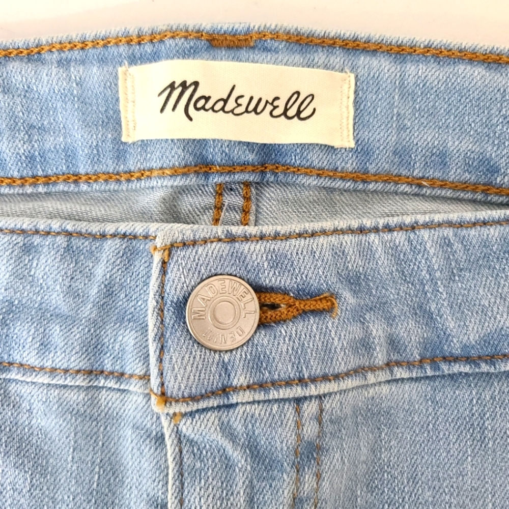 MADEWELL High Rise Denim Shortd Plus Size NEW - Picture 8 of 13